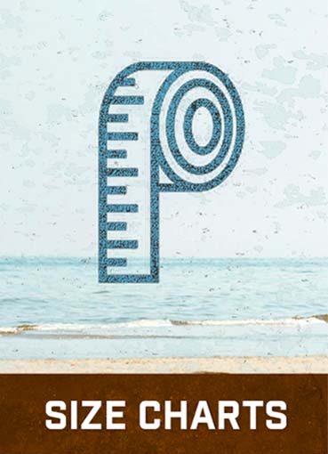 Save Time and Money - check the size charts