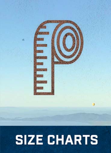 Save Time and Money - check the size charts