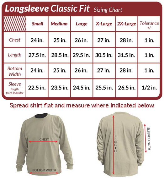 Get the most coveted long sleeve t-shirt in the perfect fit. Check the guides before you buy