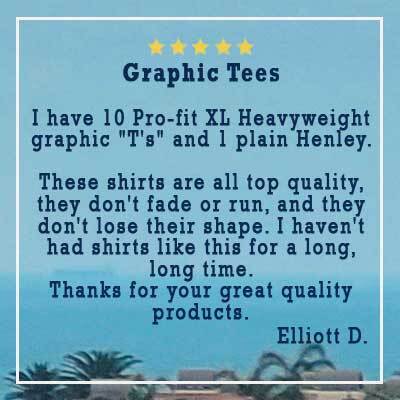 Review from a 30 year customer - Crew Neck Tees