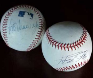 Autographed Baseballs